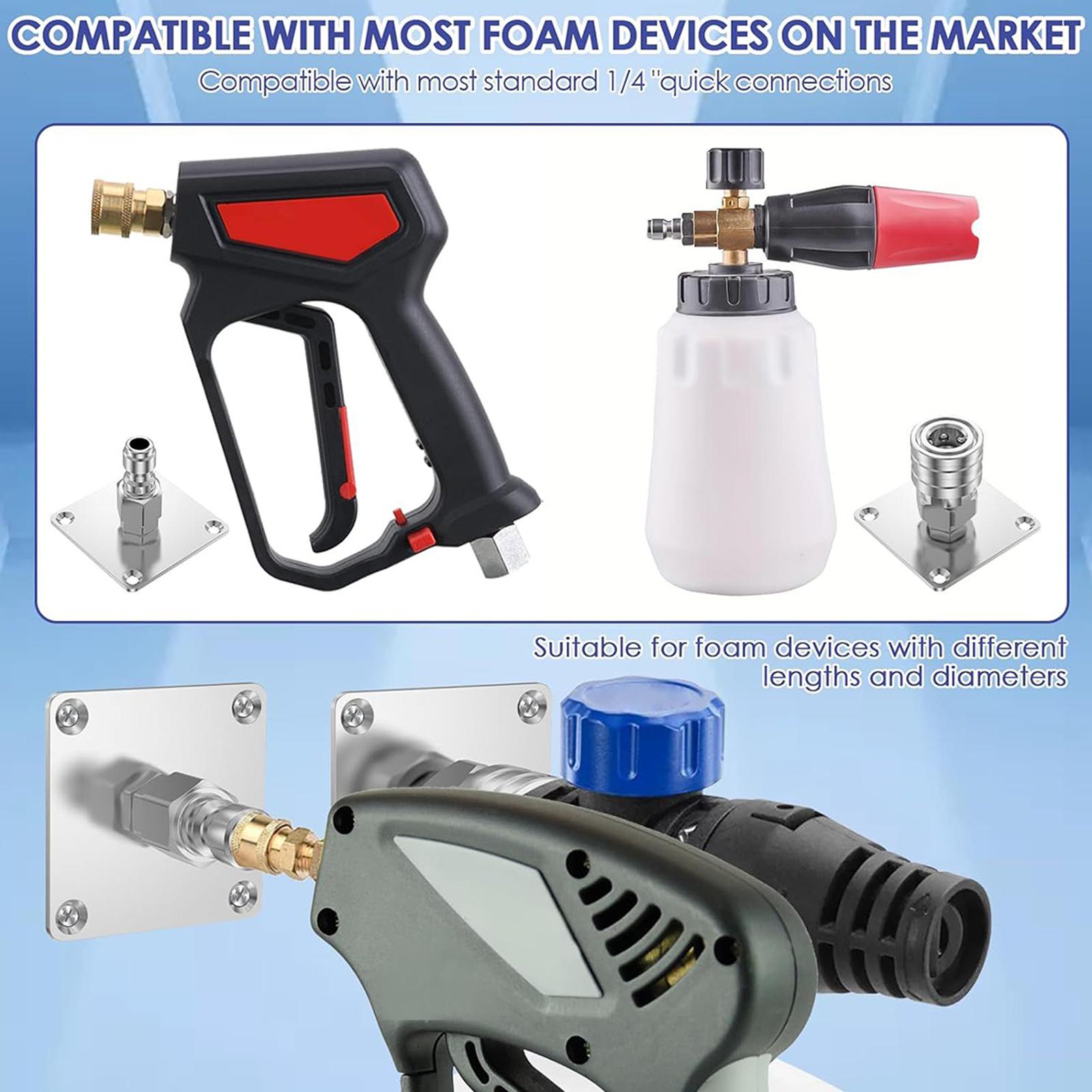 Foam Cannon Car Wash - Pressure Washer Organizer High-Pressure Foam Cannon