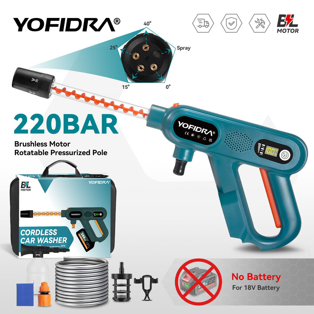 YOFIDRA 3500W Brushless High P - Car Shampoo Ph 评论和价格