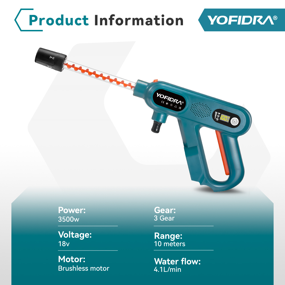 YOFIDRA 3500W Brushless High P - Car Shampoo Ph 评论和价格