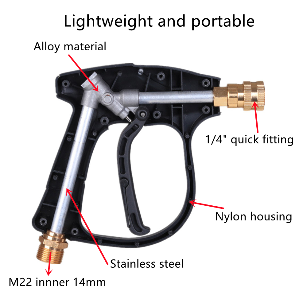 High Pressure Washer Gun+Snow  - Foam Cannon Car Wash 评论和价格