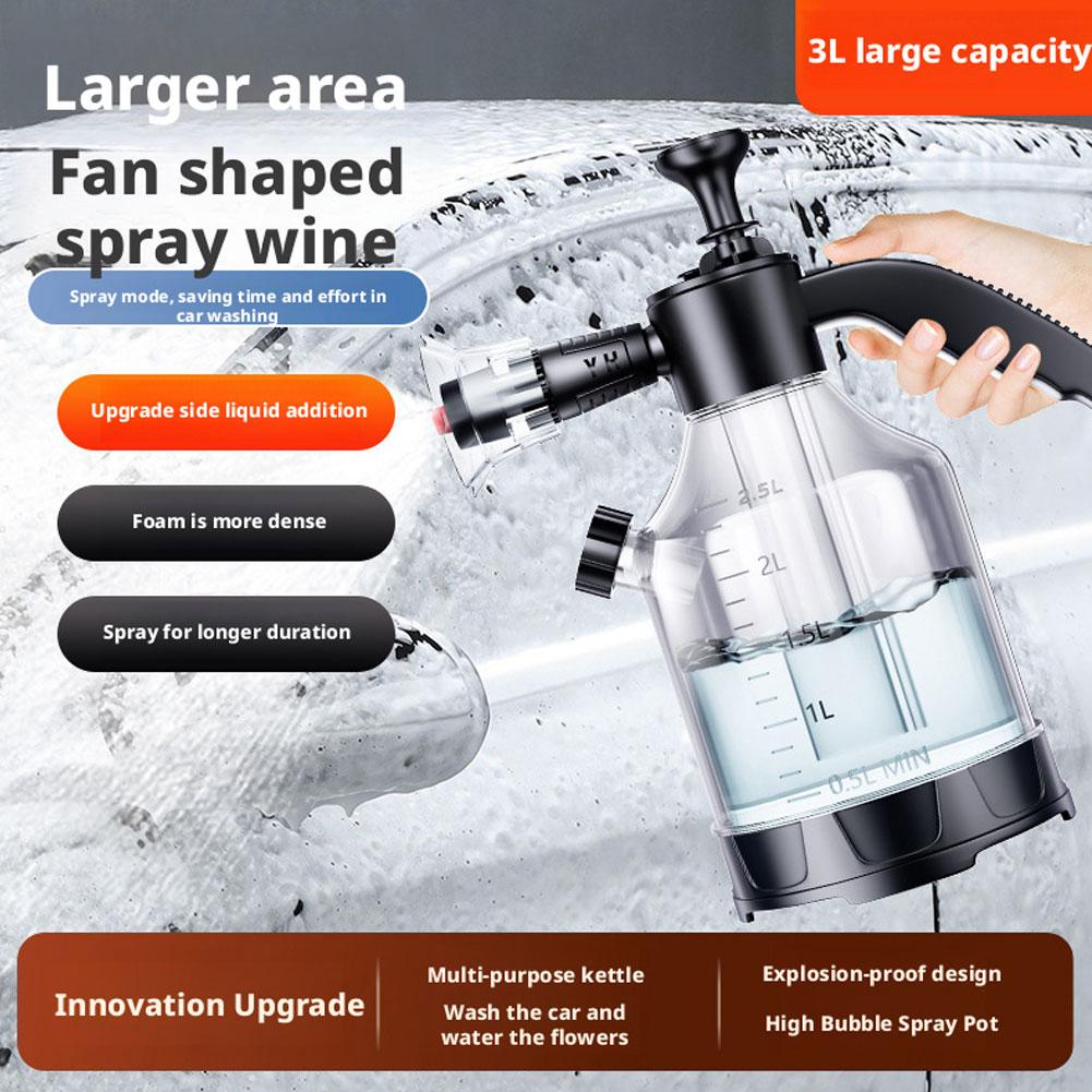 3L Hand Pump Foam Sprayer With - Foam Cannon Car Wash 评论和价格