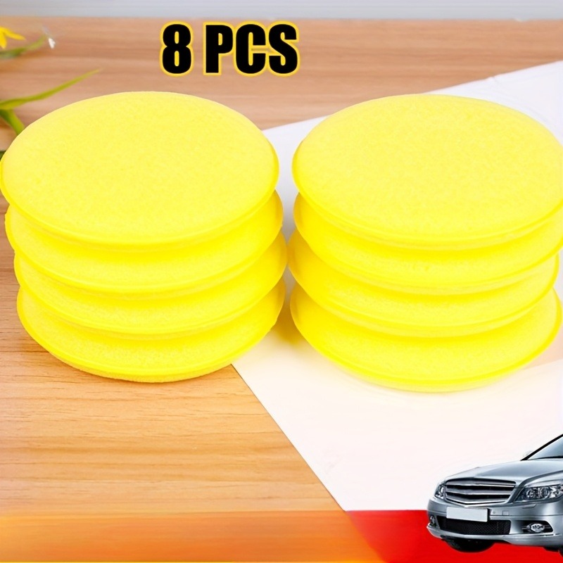 1/5PCS 10cm round Car Wax Appl - Wax Applicator Pad 评论和价格